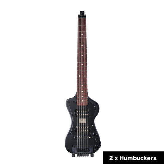 Medium-scale portable electric guitar