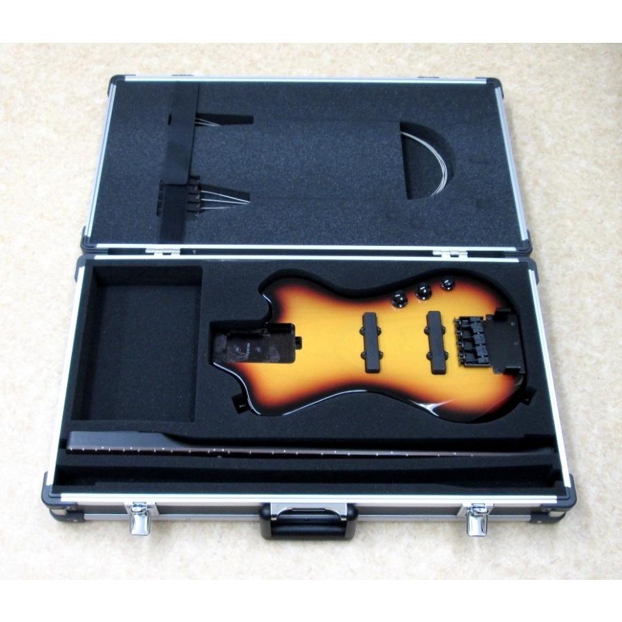 ミディアムスケール/ロングスケール ポータブルエレキベース専用ハードケース